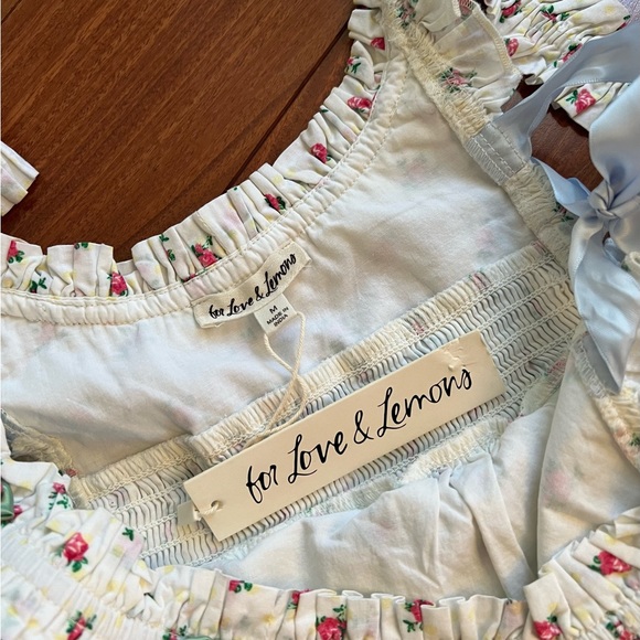 For Love & Lemons Mortello Mini Dress - Picture 8 of 8